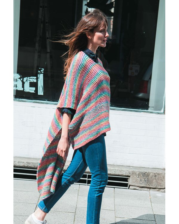 Стильные пончо и кейпы