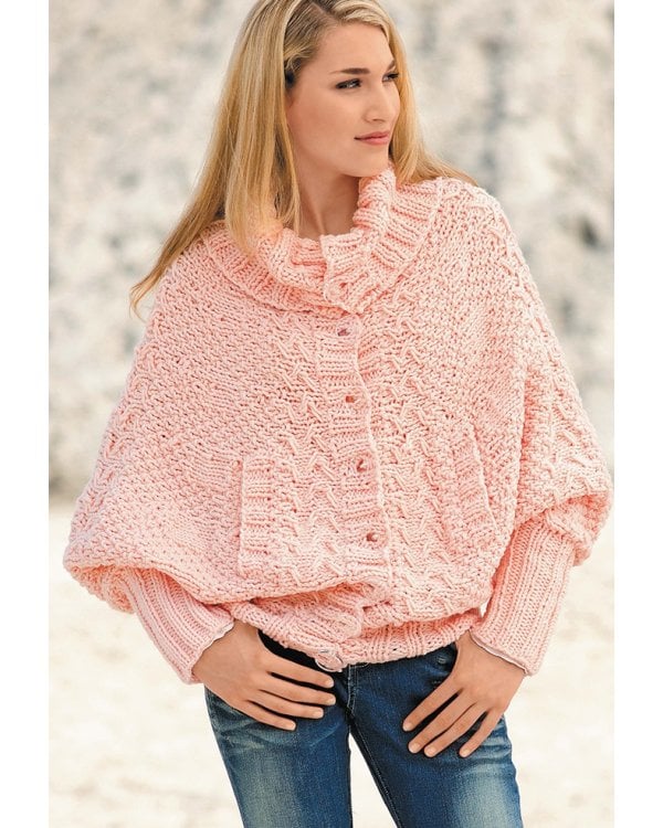 Модные пончо и накидки на каждый день.Вяжем спицами