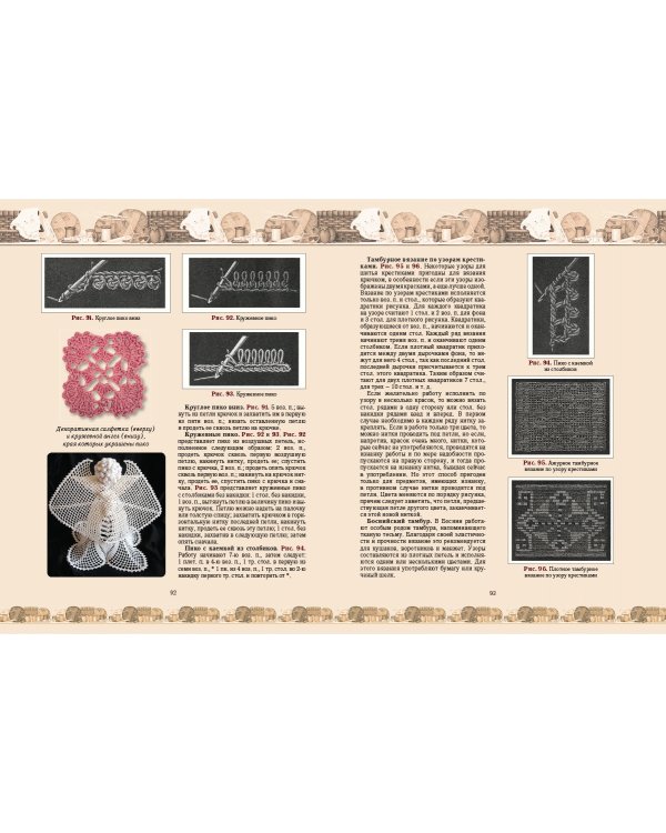 Вязание на спицах и крючком