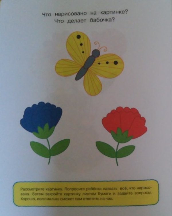 Запомни картинки. Развиваем память. Для детей 1-2 лет