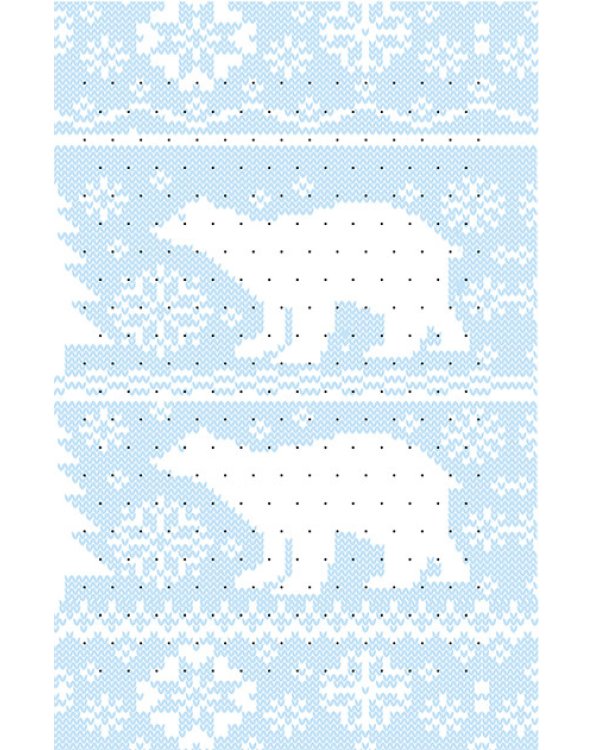 Блокнот Зимние узоры.От всего сердца