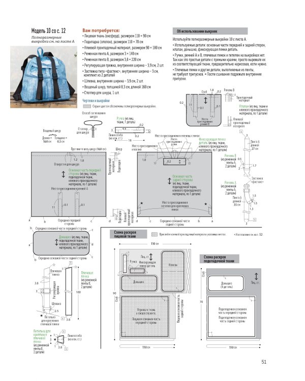 Японские рюкзаки.Шьем легко и быстро.25 моделей от японских дизайнеров