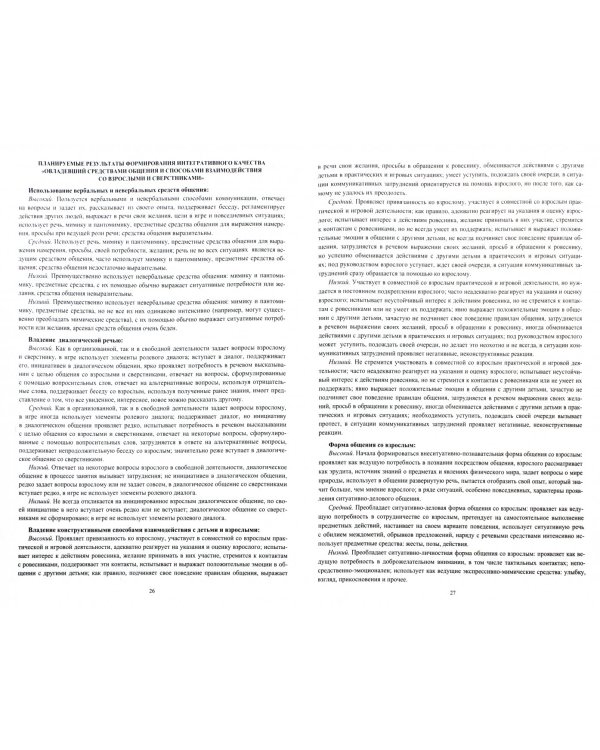 Мониторинг качества освоения основной общеобразовательной программы дошкольного образования