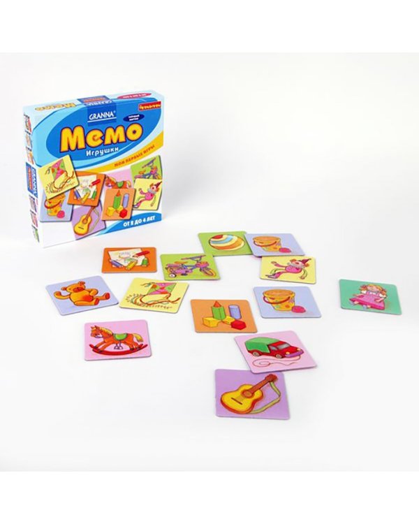 Мемо. Игрушки