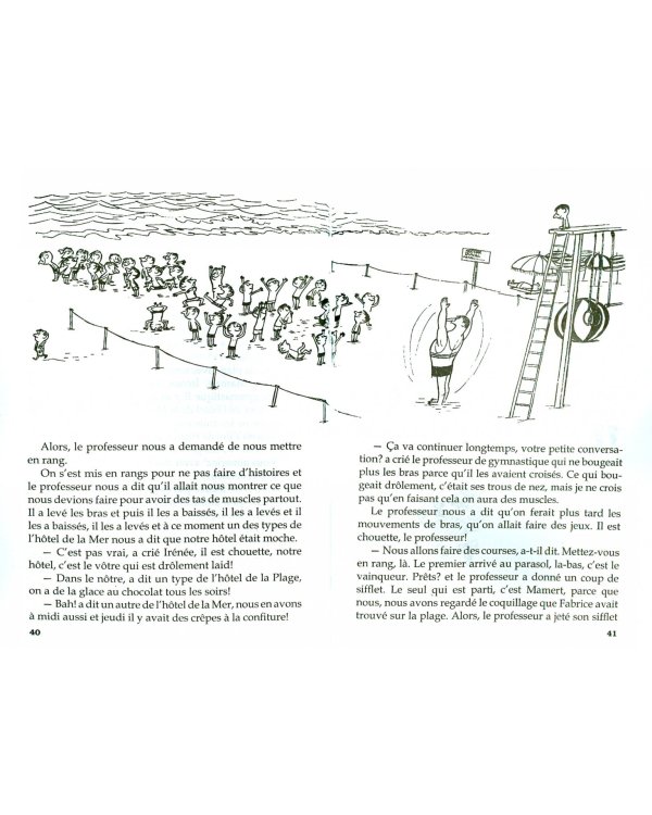 Les vacances du petit Nicolas. Книга для чтения на французском языке