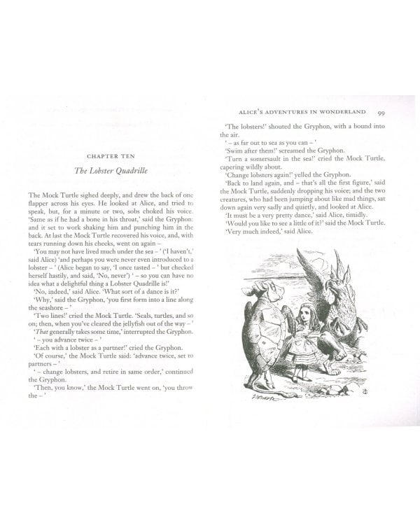 Alice in Wonderland and Through the Looking Glass