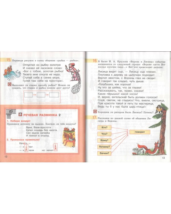 Детская риторика в рассказах и рисунках. 2 класс. В 2-х частях. Часть 1. ФГОС