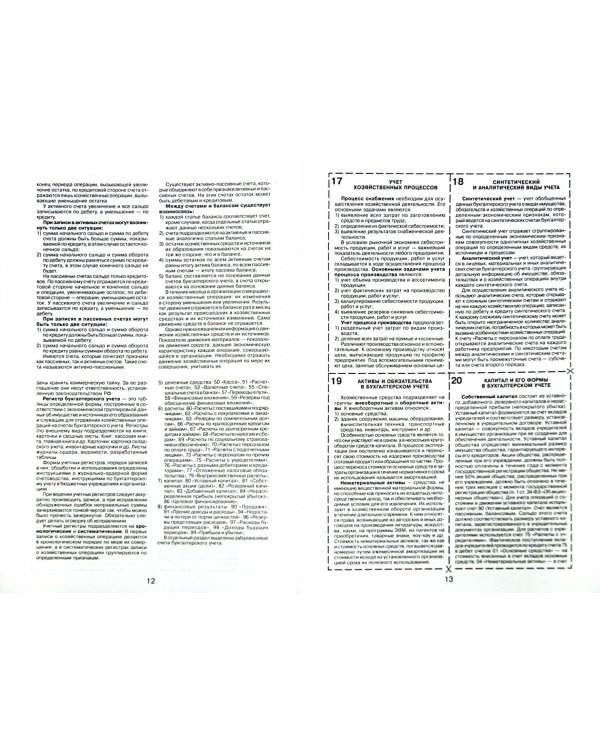 Шпаргалка. Бухгалтерский учет