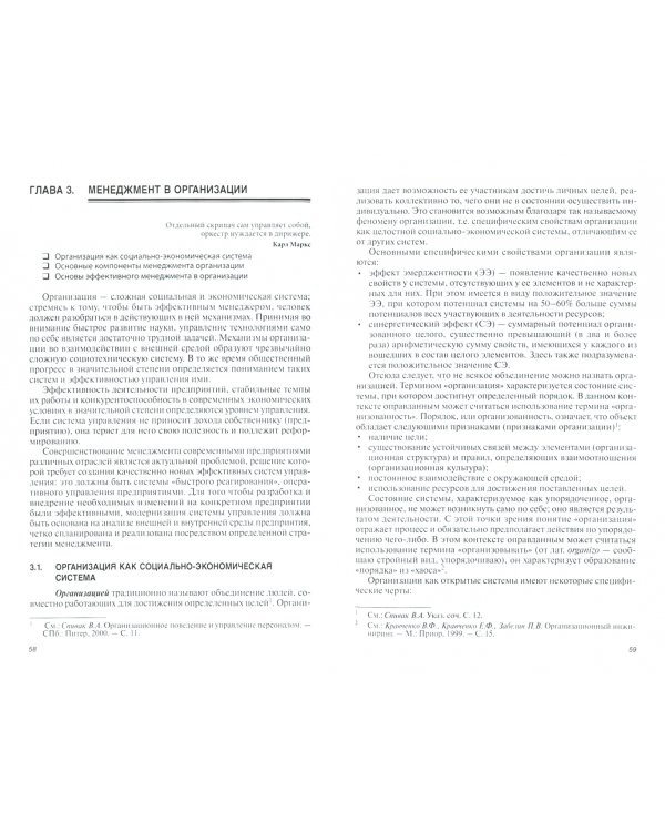 Введение в менеджмент. Учебное пособие