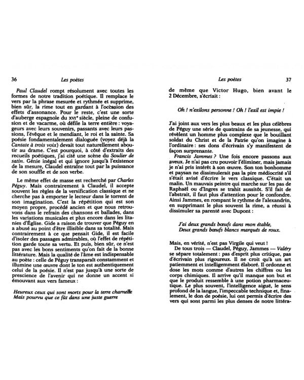 Anthologie de la poesie francaise