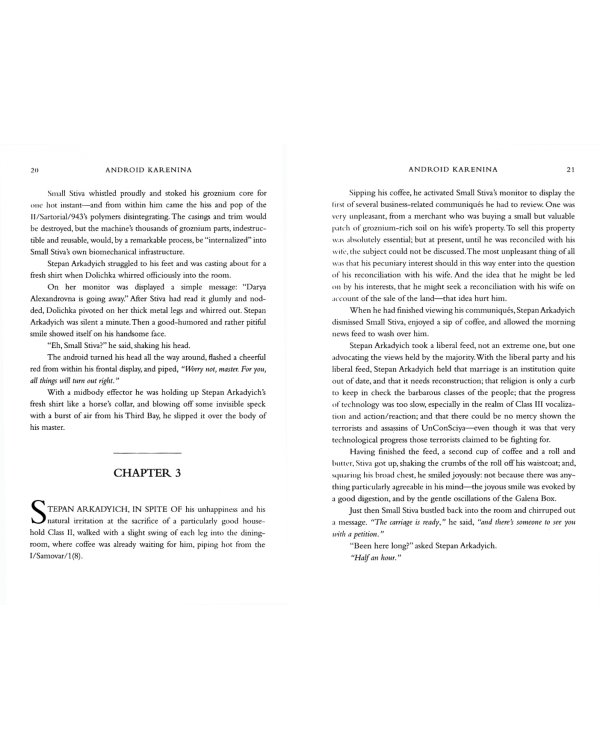 Android Karenina