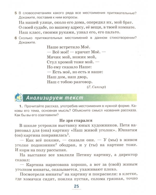 Русский язык. 6 класс. Учебник. В 2-х частях. Часть 2. ФГОС