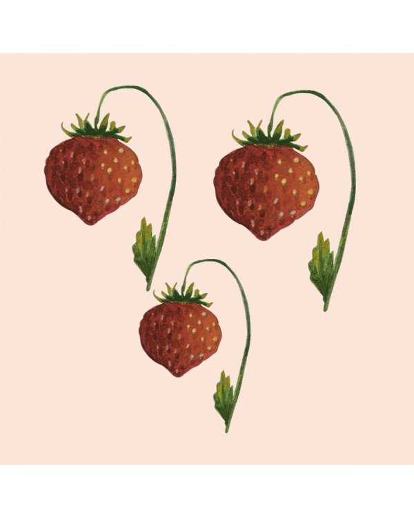 Ягоды.Счетный материал от 0 до 10 (репродукция)