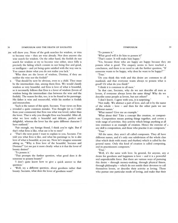 Symposium and the Death of Socrates