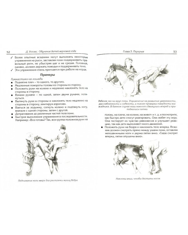 Обучение детей верховой езде. Практическое руководство