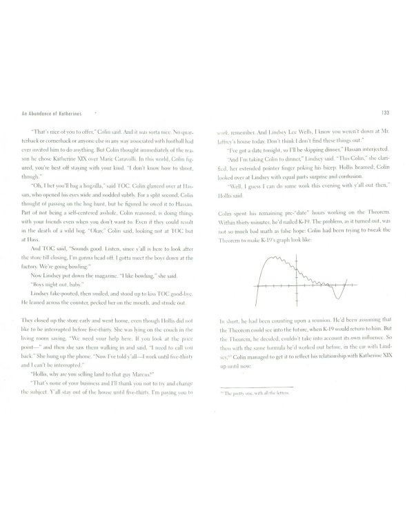 An Abundance of Katherines