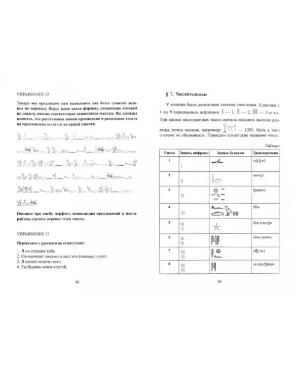 Основы древнеегипетского языка. Учебное пособие