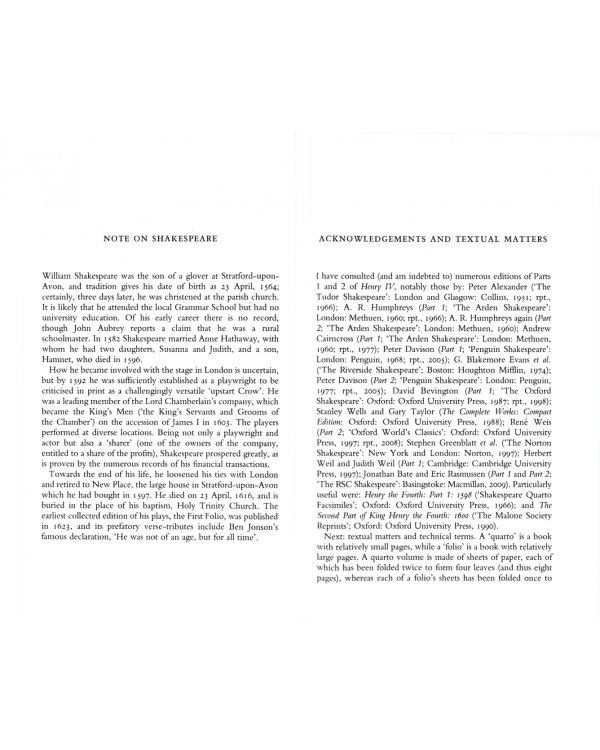 Henry IV: Parts 1&amp;2