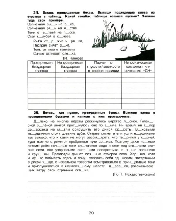 Русский язык. 4 класс. Учимся в школе и дома