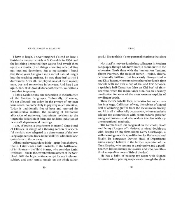 Gentlemen and Players