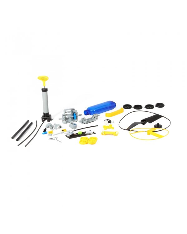 Французские опыты Науки с Буки. Модели с воздушным двигателем