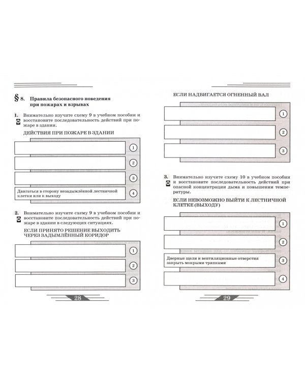 ОБЖ. 8 класс. Рабочая тетрадь к учебнику С.Н. Вангородского и др. Вертикаль. ФГОС