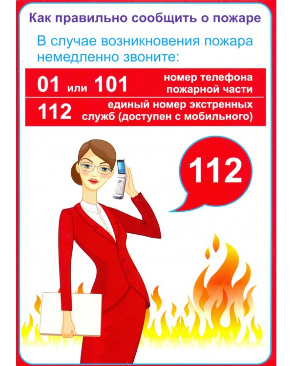 Комплект плакатов. Пожарная безопасность в общественных организациях. ФГОС