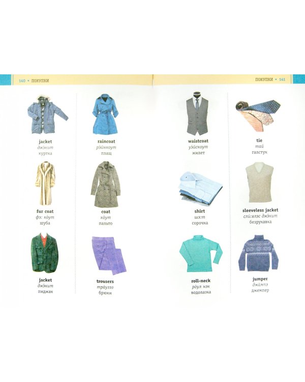 Английский визуальный разговорник для начинающих