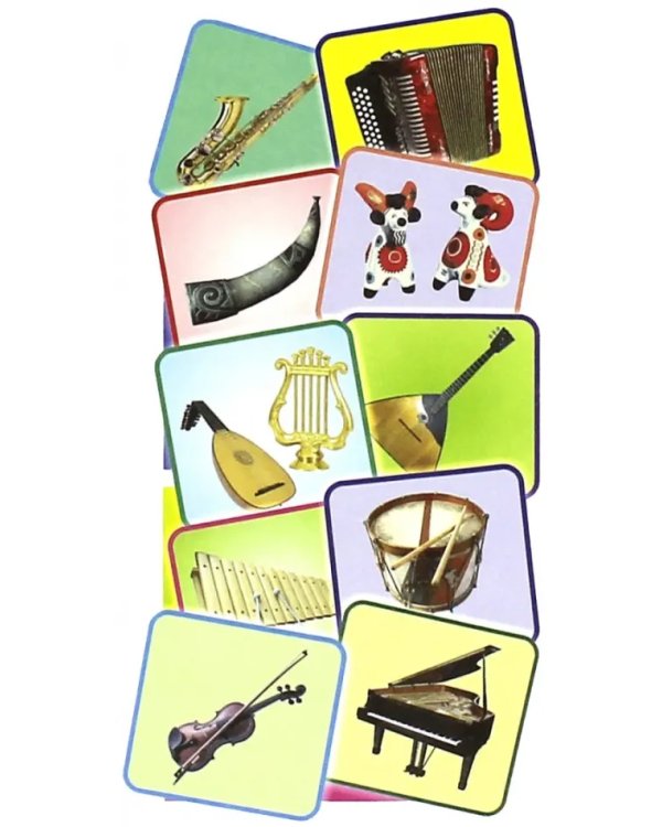 Комплект плакатов. Музыкальные инструменты. ФГОС ДО