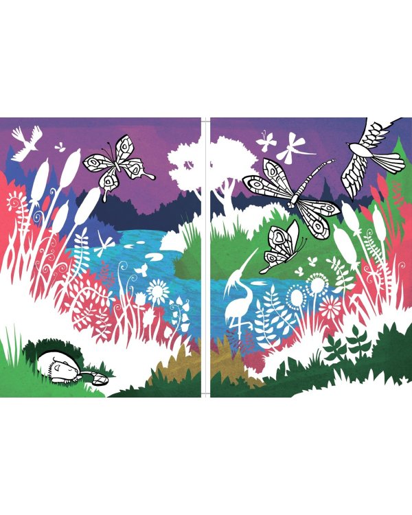 Силуэты. Книга для раскрашивания