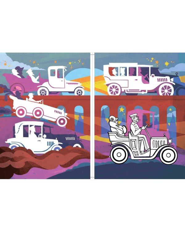 Силуэты. Книга для раскрашивания