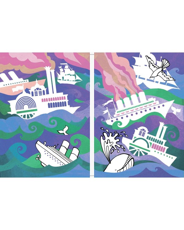 Силуэты. Книга для раскрашивания