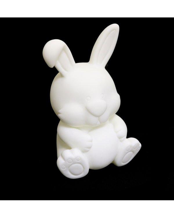 Копилка-раскраска. Зайчик