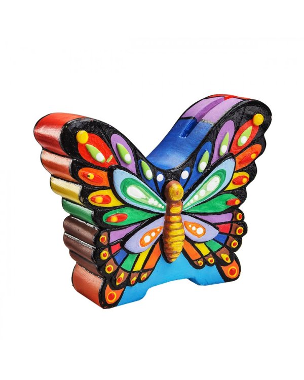 Копилка-раскраска. Бабочка