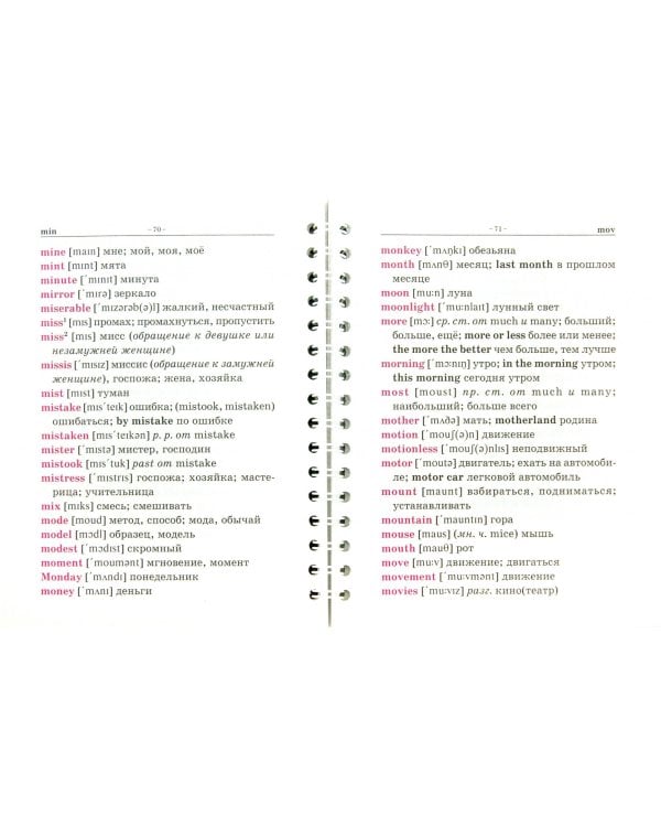 Англо-русский словарик