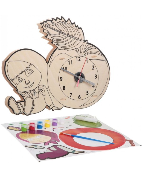 Набор для творчества. Маша и медведь. Часики от Маши