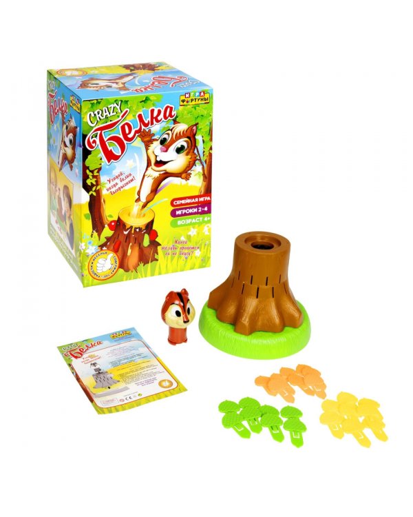 Настольная семейная игра. Crazy Белка