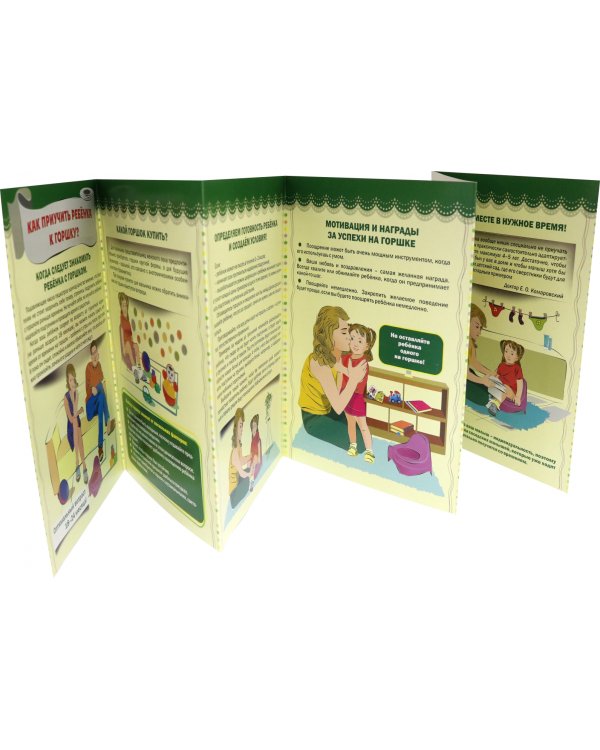 Ширма "Как приучить ребёнка к горшку". ФГОС ДО