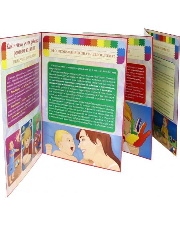 Как и чему учить ребенка в раннем возрасте. Ширмы с информацией. ФГОС ДО