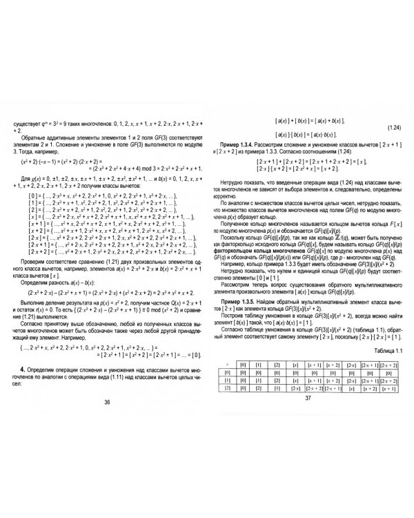 Конечные поля в телекоммуникационных приложениях. Теория и применение FEC, CRC, M-последовательност.