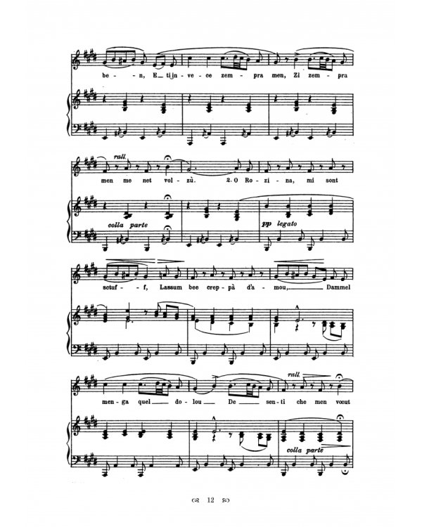 Песни Италии. 65 тосканских, флорентийских, ломбардских и других итальянских народных и попул. песен