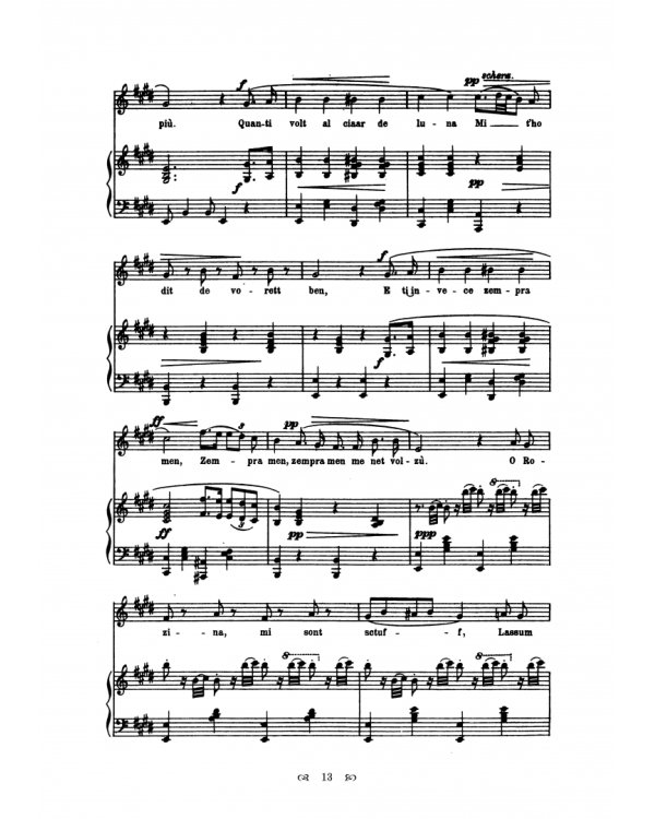 Песни Италии. 65 тосканских, флорентийских, ломбардских и других итальянских народных и попул. песен