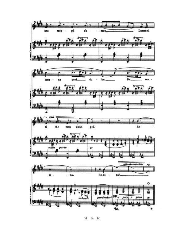 Песни Италии. 65 тосканских, флорентийских, ломбардских и других итальянских народных и попул. песен