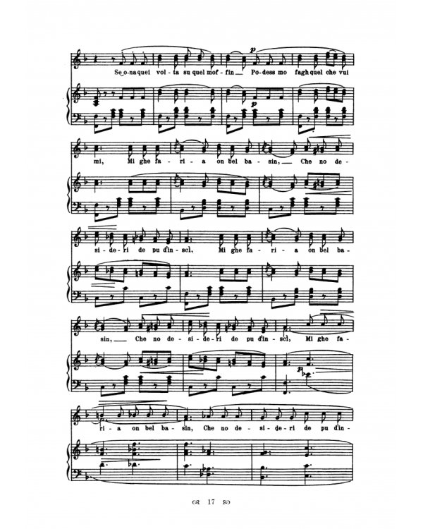 Песни Италии. 65 тосканских, флорентийских, ломбардских и других итальянских народных и попул. песен