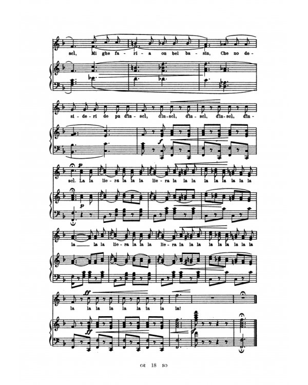 Песни Италии. 65 тосканских, флорентийских, ломбардских и других итальянских народных и попул. песен