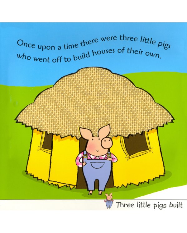 The Three Little Pigs: Touch and Feel Fairy Tales. Board book