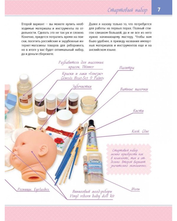 Авторские куклы Реборн. Пошаговый мастер-класс