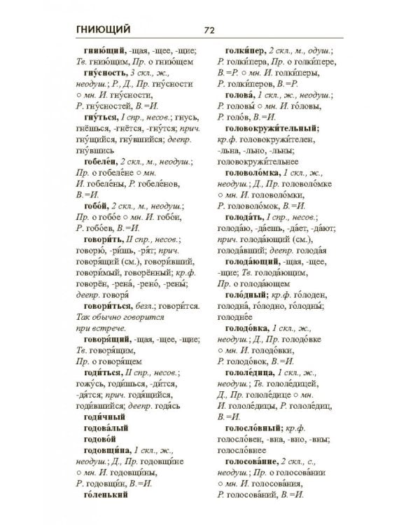 Орфографический словарь русского языка. 5-11 классы