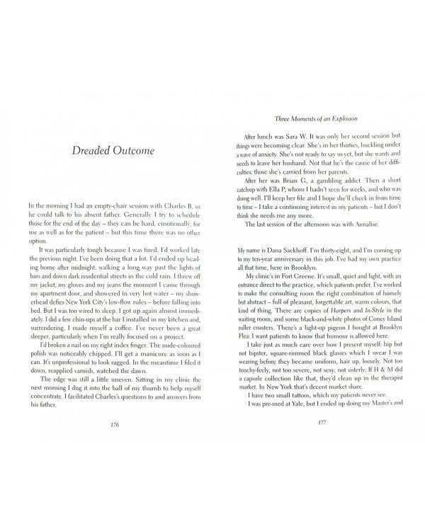 Three Moments of an Explosion. Stories