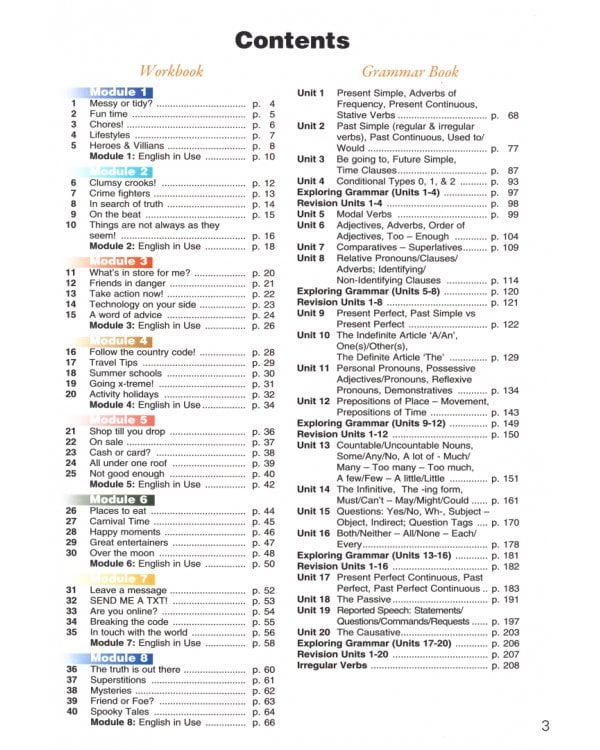 Blockbuster 3. Workbook &amp; Grammar